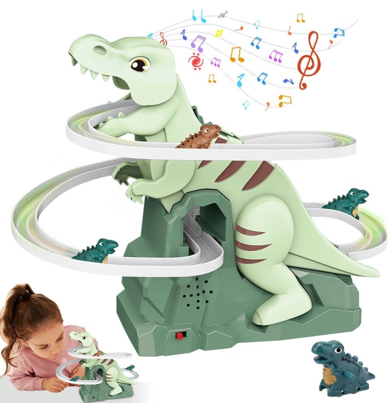 Tobogán De Dinosaurio