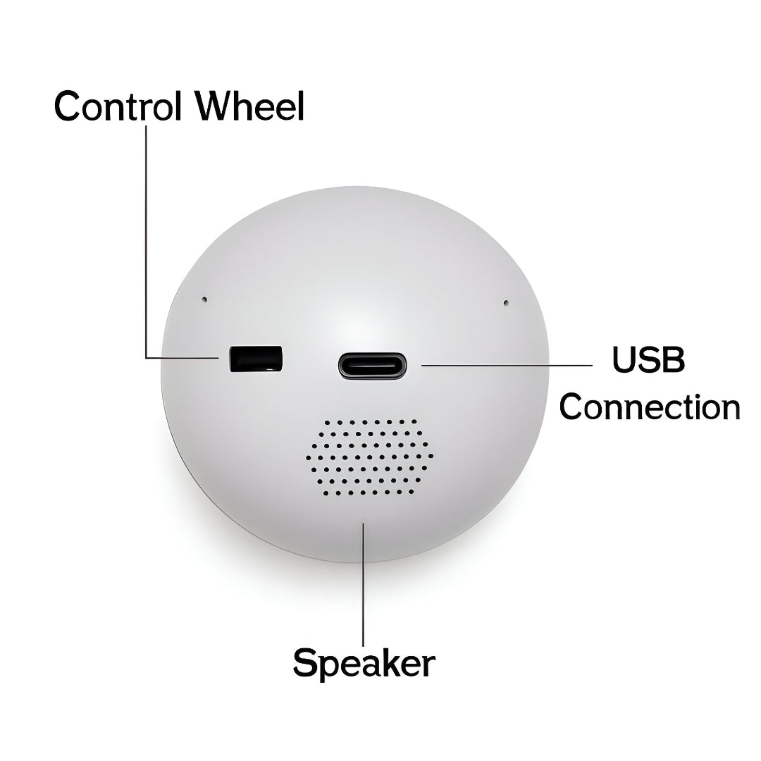 Bola de cristal con vídeo personalizado