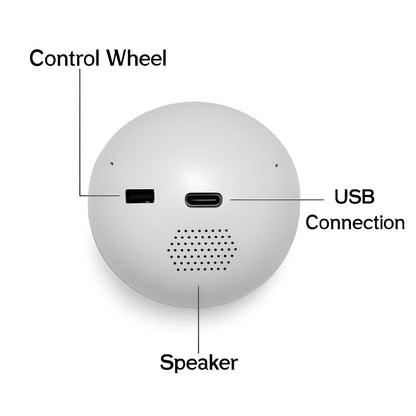 Bola de cristal con vídeo personalizado